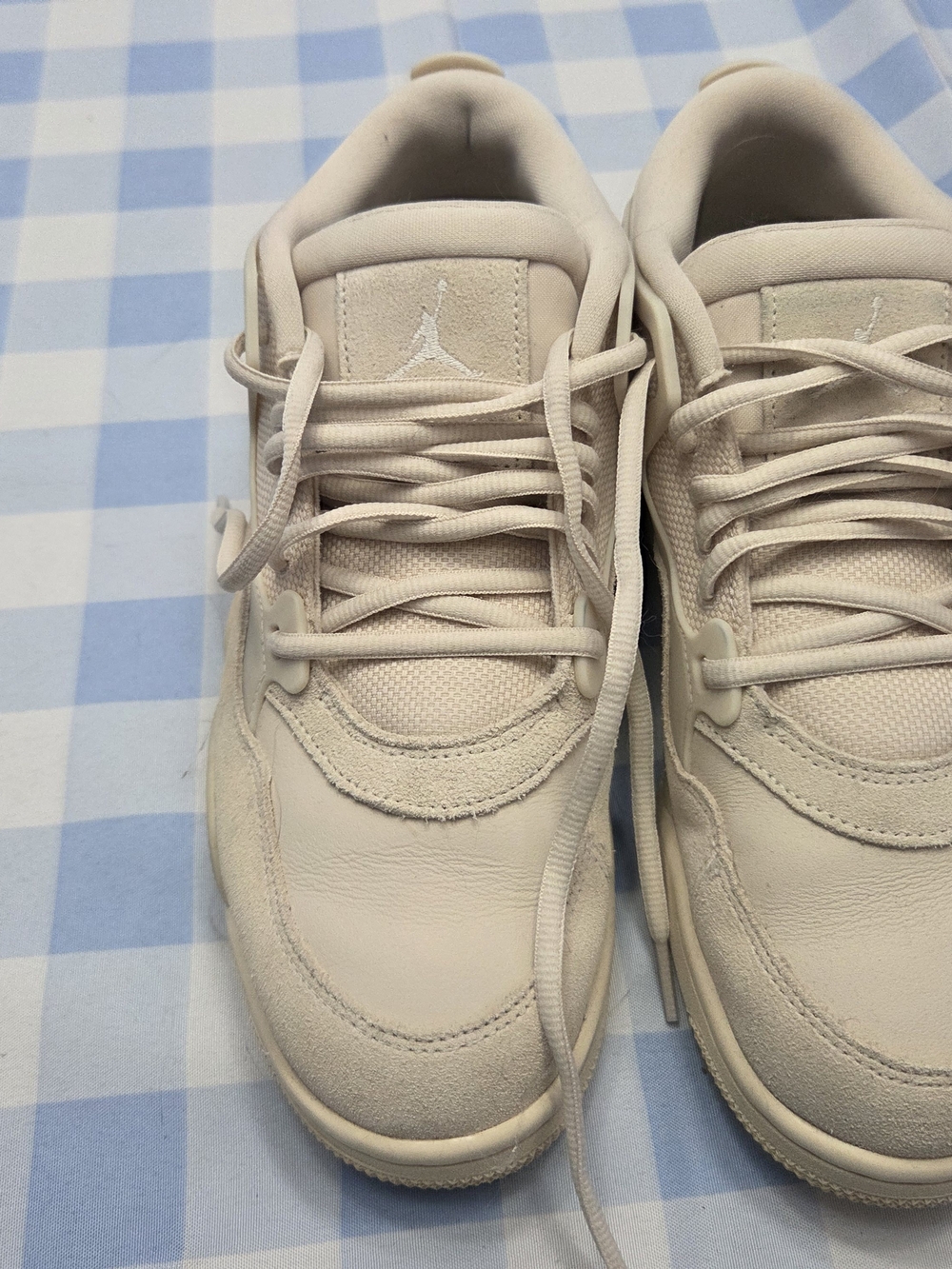 Jordan Men’s Low-Top Sneakers in Light Beige